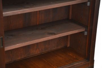 アンティーク家具　古民具・骨董 大きな19杯引き出し収納棚(薬箪笥、チェスト、百味箪笥、ガラスケース)