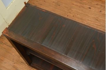 アンティーク家具　古民具・骨董 大きな19杯引き出し収納棚(薬箪笥、チェスト、百味箪笥、ガラスケース)