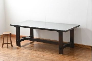 アンティーク家具　古民具・骨董　アンティーク蔵戸ダイニングテーブル