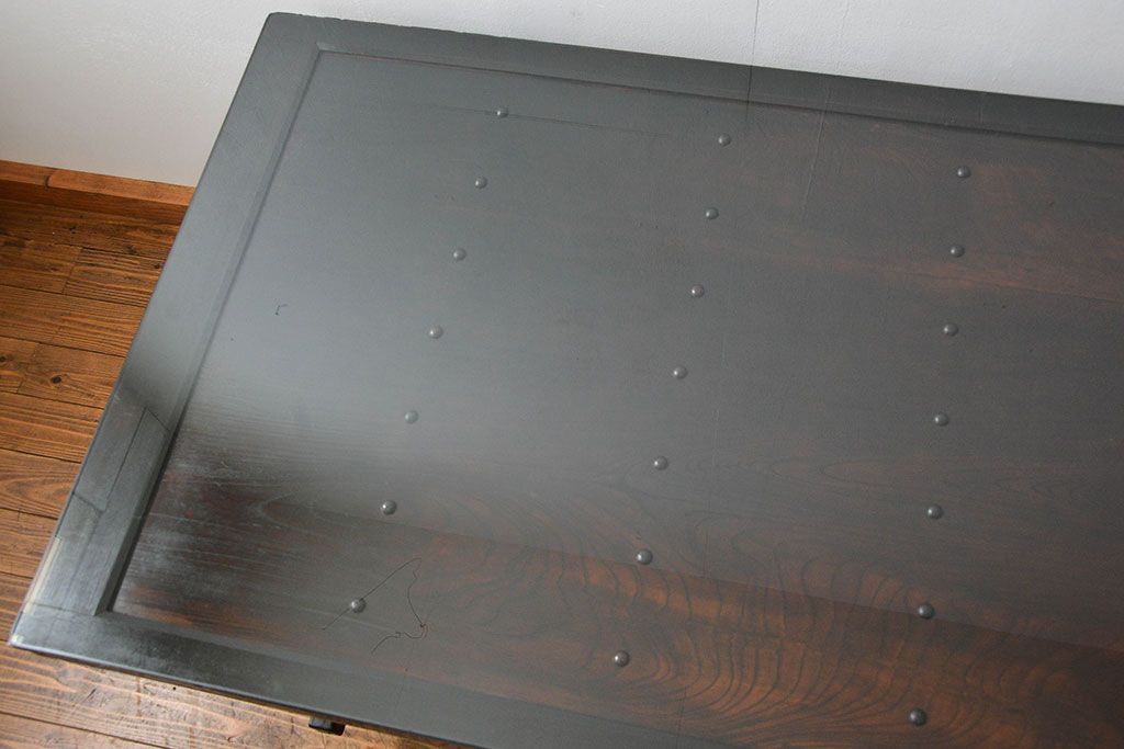 アンティーク家具　古民具・骨董　アンティーク蔵戸ダイニングテーブル