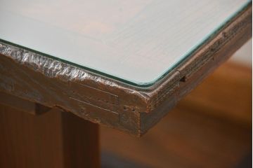 アンティーク家具　古民具・骨董　アンティーク蔵戸ダイニングテーブル