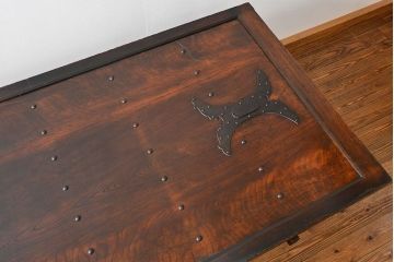 アンティーク家具　古民具・骨董　アンティーク蔵戸ダイニングテーブル