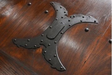 アンティーク家具　古民具・骨董　アンティーク蔵戸ダイニングテーブル