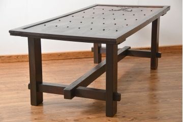 アンティーク家具　古民具・骨董　アンティーク蔵戸ダイニングテーブル