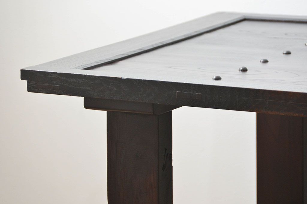 アンティーク家具　古民具・骨董　アンティーク蔵戸ダイニングテーブル