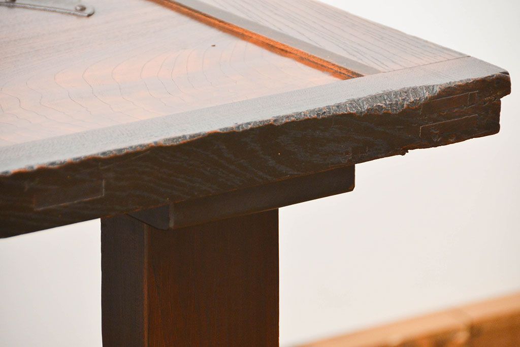 アンティーク家具　古民具・骨董　アンティーク蔵戸ダイニングテーブル