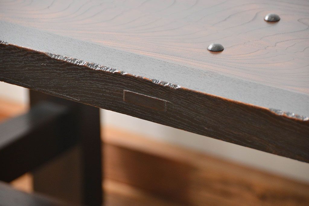 アンティーク家具　古民具・骨董　アンティーク蔵戸ダイニングテーブル