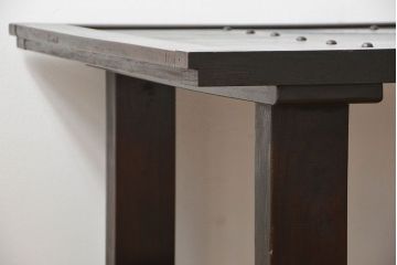 アンティーク家具　古民具・骨董　アンティーク蔵戸ダイニングテーブル