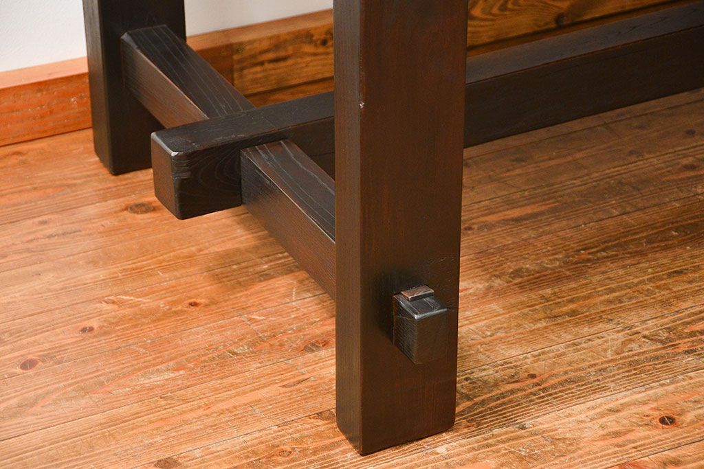 アンティーク家具　古民具・骨董　アンティーク蔵戸ダイニングテーブル