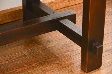 アンティーク家具　古民具・骨董　アンティーク蔵戸ダイニングテーブル