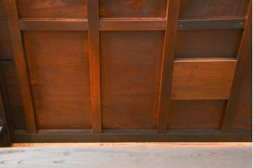 アンティーク家具　古民具・骨董　アンティーク蔵戸ダイニングテーブル