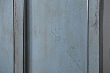 アンティークペイント かわいいフック付き衝立(パーテーション、ハンガー)