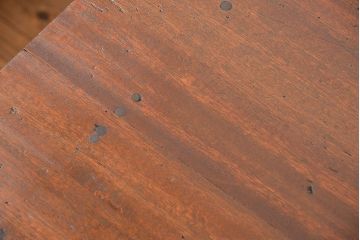 アンティーク家具　アンティーク 両面引き出しの横長テーブル(机、作業台)