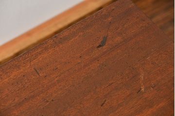 アンティーク家具　アンティーク 両面引き出しの横長テーブル(机、作業台)