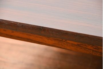 アンティーク家具　アンティーク  美しい総栗材の大きなちゃぶ台(テーブル、机)