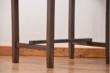 レトロ家具　昭和レトロ 古い木のシンプルな平机(テーブル、デスク、在宅ワーク、在宅用)　