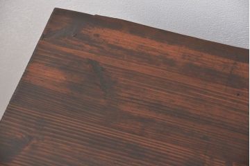 アンティーク家具　アンティーク 古い木の使い込まれた平机(テーブル、デスク、在宅ワーク、在宅用)　
