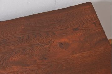 レトロ家具　アンティーク 古い栓材のレトロな平机(テーブル・デスク)