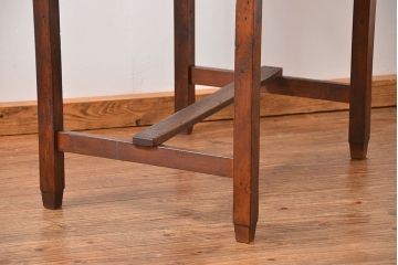 レトロ家具　アンティーク 古い栓材のレトロな平机(テーブル・デスク)