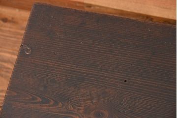 アンティーク家具　和製アンティーク 小さな引き出し付きテーブル(机)