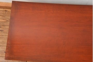 アンティーク家具　アンティーク シンプルな引き出し付き文机(テーブル、デスク、在宅ワーク、在宅用、作業台)