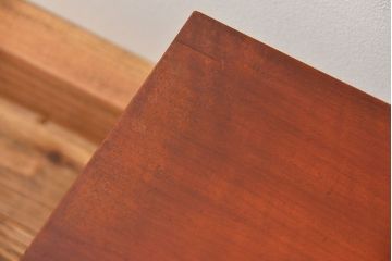 アンティーク家具　アンティーク シンプルな引き出し付き文机(テーブル、デスク、在宅ワーク、在宅用、作業台)