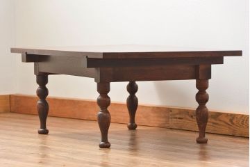 アンティーク家具　アンティーク シンプルな引き出し付き文机(テーブル、デスク、在宅ワーク、在宅用、作業台)