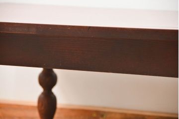 アンティーク家具　アンティーク シンプルな引き出し付き文机(テーブル、デスク、在宅ワーク、在宅用、作業台)