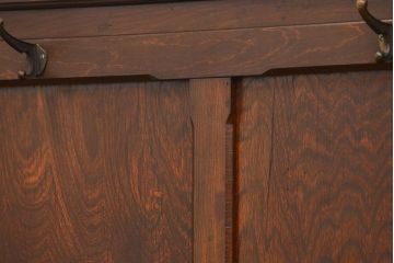 アンティーク レトロなデザインのフック付き衝立(パーテーション、帽子掛け、コートハンガー)　