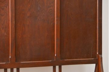 アンティーク レトロなデザインのフック付き衝立(パーテーション、帽子掛け、コートハンガー)　