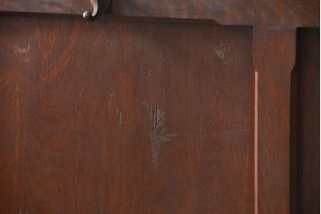 アンティーク レトロなデザインのフック付き衝立(パーテーション、帽子掛け、コートハンガー)　