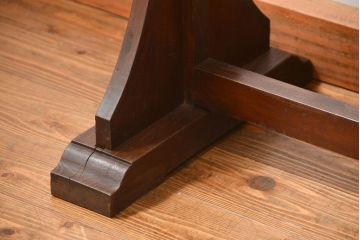 アンティーク レトロなデザインのフック付き衝立(パーテーション、帽子掛け、コートハンガー)　