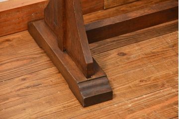 アンティーク レトロなデザインのフック付き衝立(パーテーション、帽子掛け、コートハンガー)　