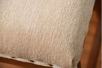 アンティーク家具　アンティーク 古いナラ材の角スツール(イス、椅子)