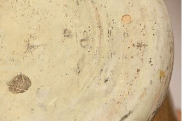 アンティーク家具　アンティーク 使い込まれたペイントスツール(1)(丸椅子、イス)