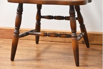 中古 飛騨産業キツツキマーク アームチェア(ダイニングチェア、椅子、イス)　