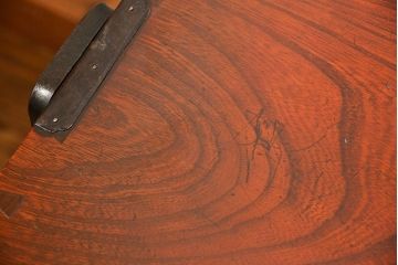 アンティーク家具　古民具・骨董 総欅(ケヤキ)　美しい上手庄内箪笥(時代箪笥、衣装箪笥)