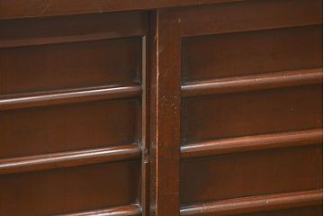 アンティーク家具　アンティーク 重厚な四尺水屋箪笥サイドボード(1)(食器棚、収納棚)