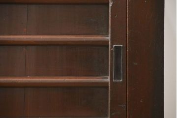 アンティーク家具　アンティーク 重厚な四尺水屋箪笥サイドボード(1)(食器棚、収納棚)