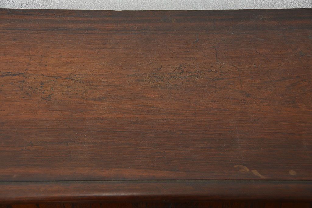 アンティーク雑貨　ジャンク品　かわいいデザインのアンティークオルガン