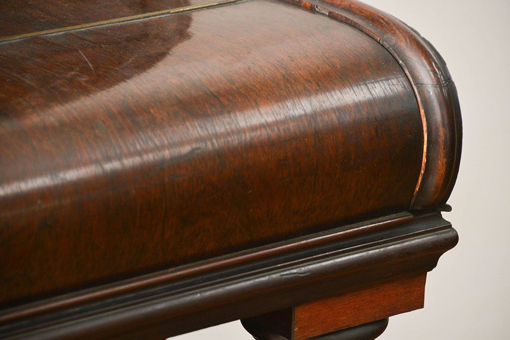 アンティーク雑貨　ジャンク品　かわいいデザインのアンティークオルガン