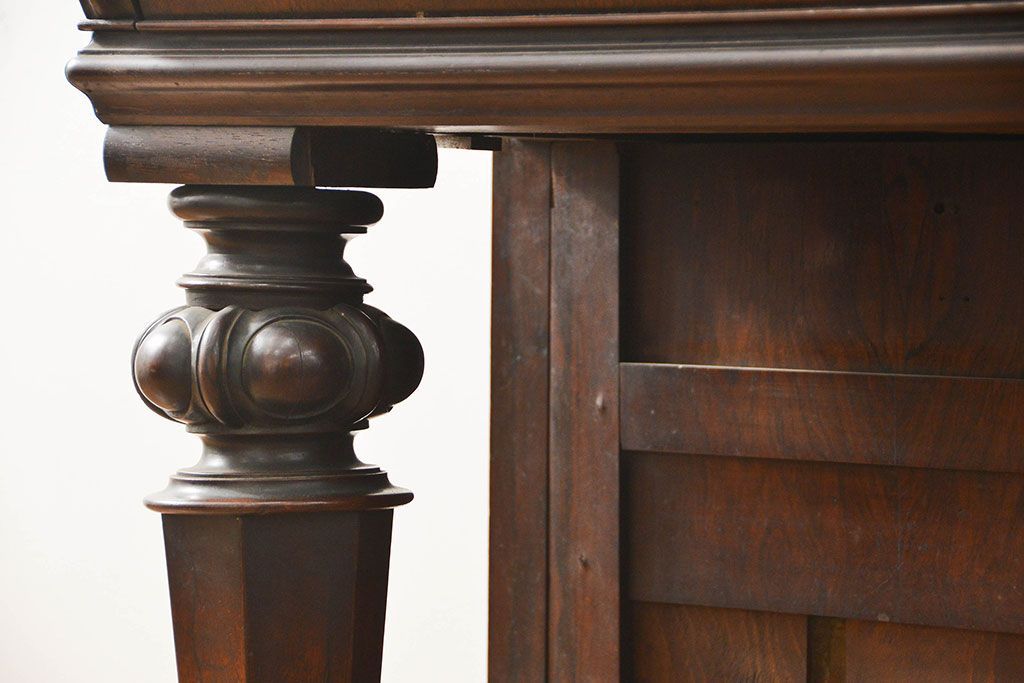 アンティーク雑貨　ジャンク品　かわいいデザインのアンティークオルガン