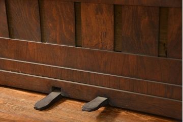 アンティーク雑貨　ジャンク品　かわいいデザインのアンティークオルガン