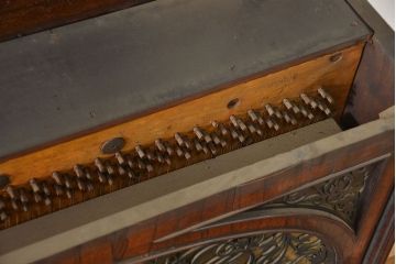 アンティーク雑貨　ジャンク品　かわいいデザインのアンティークオルガン