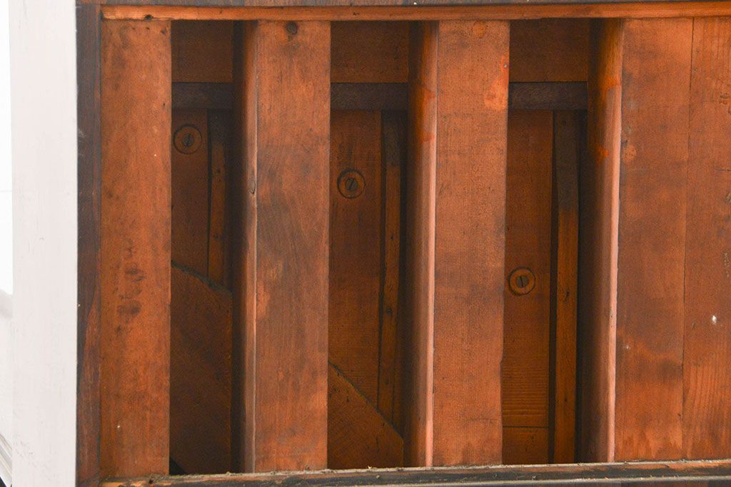 アンティーク雑貨　ジャンク品　かわいいデザインのアンティークオルガン