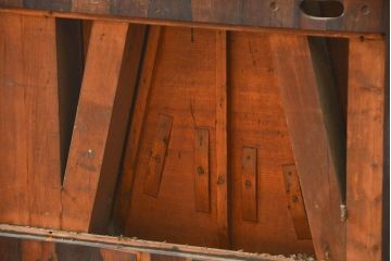 アンティーク雑貨　ジャンク品　かわいいデザインのアンティークオルガン