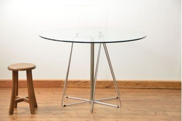 中古　ノール(Knoll)ペーパークリップテーブル　定価約150000円(机)