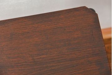 アンティーク雑貨　アンティーク 古いナラ材のモダンな花台(サイドテーブル)