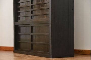 アンティーク家具　古民具・骨董 古作造り　味わい深い時代棚(水屋箪笥、収納棚、時代箪笥)