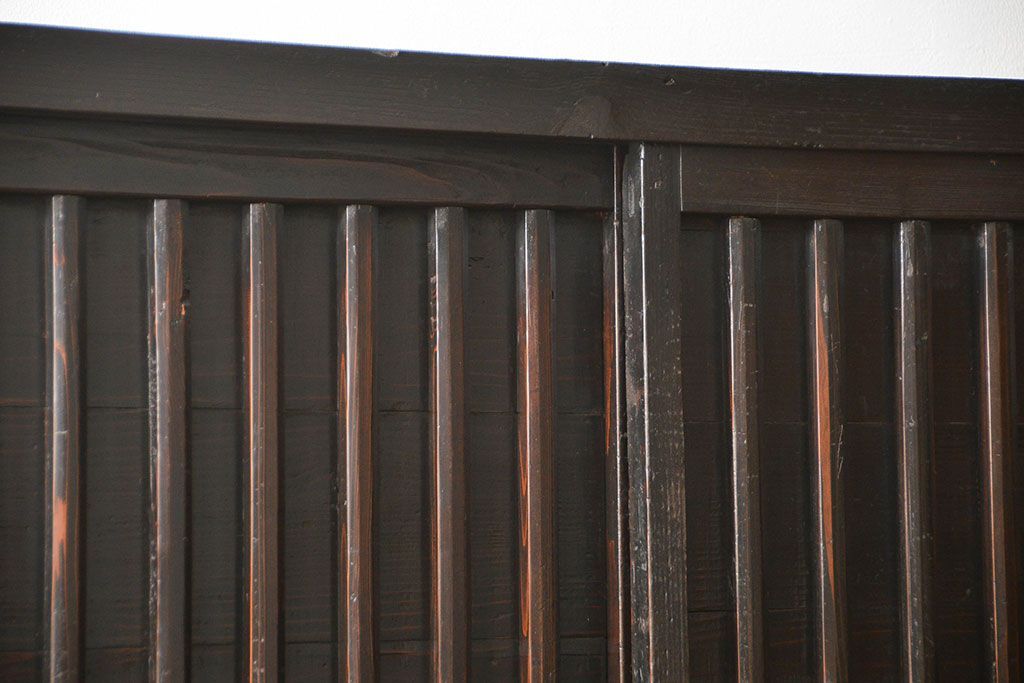 アンティーク家具　古民具・骨董 古作造り　味わい深い時代棚(水屋箪笥、収納棚、時代箪笥)